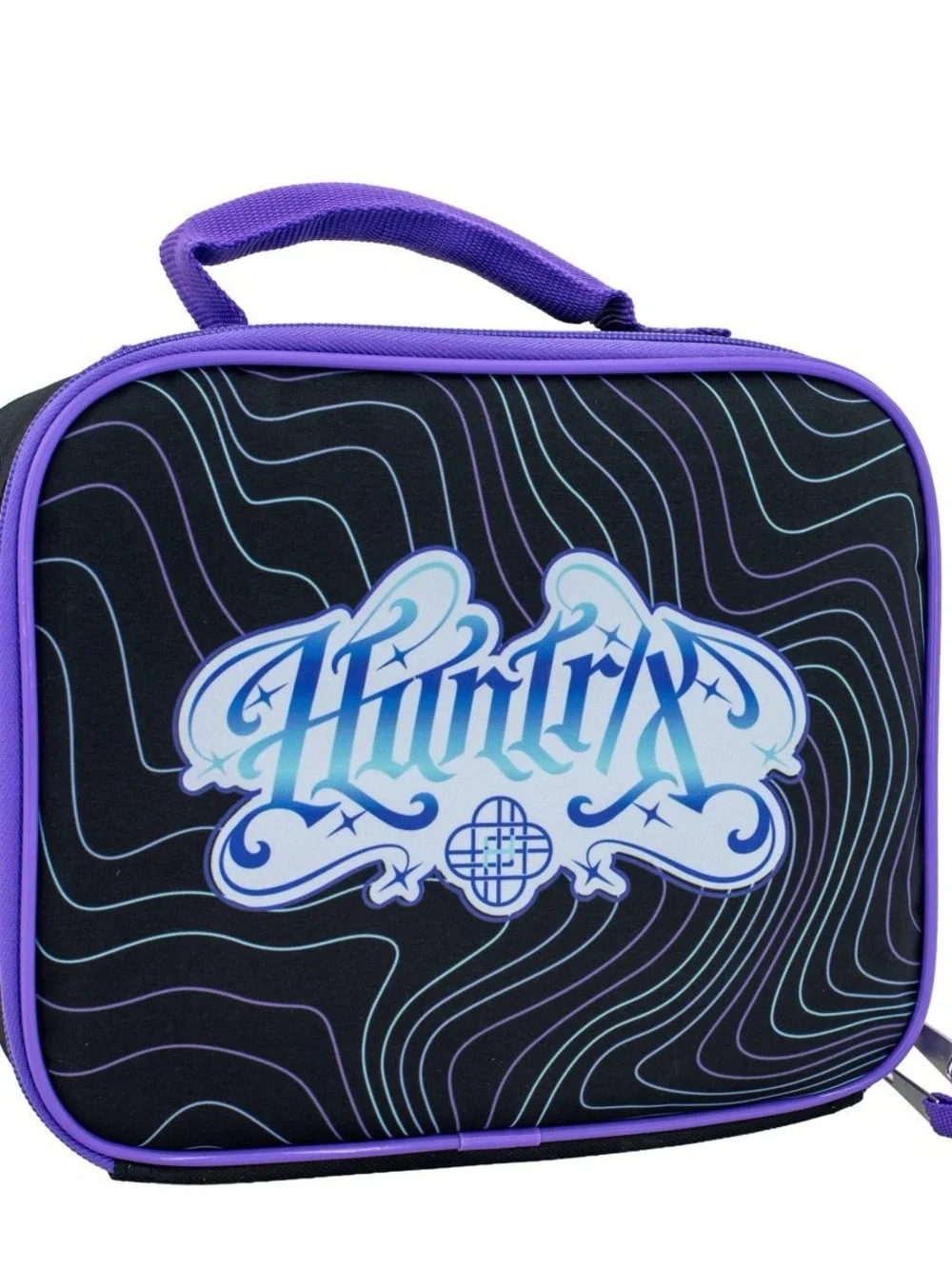 Hunter Kids Purple and Black Backpack with Matching Bottle TF5